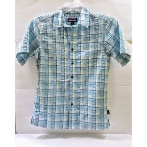 Patagonia Men’s Worn Wear-M's Puckerware Shirt Blue 53004  Size XS
